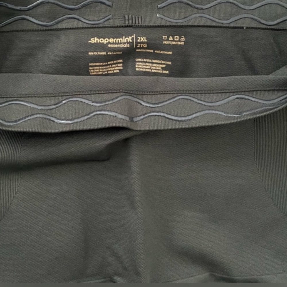 Shapermint 🆕 Essentials High-Waisted Shaping Leggings Dark Gray Sz 2XL - Picture 3 of 3